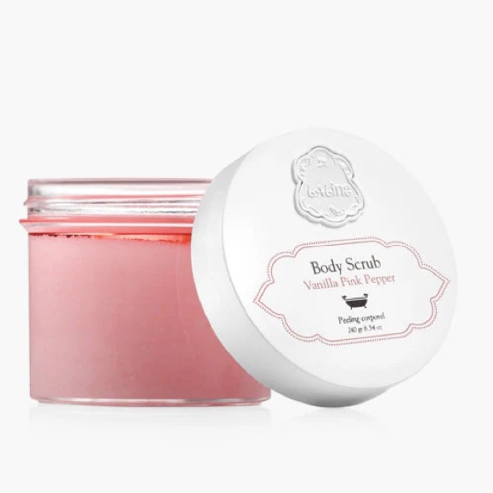 LaLine Body Scrub pink vanilla pepper